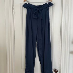 Universal Standard Tressa Wide Leg Pant Navy